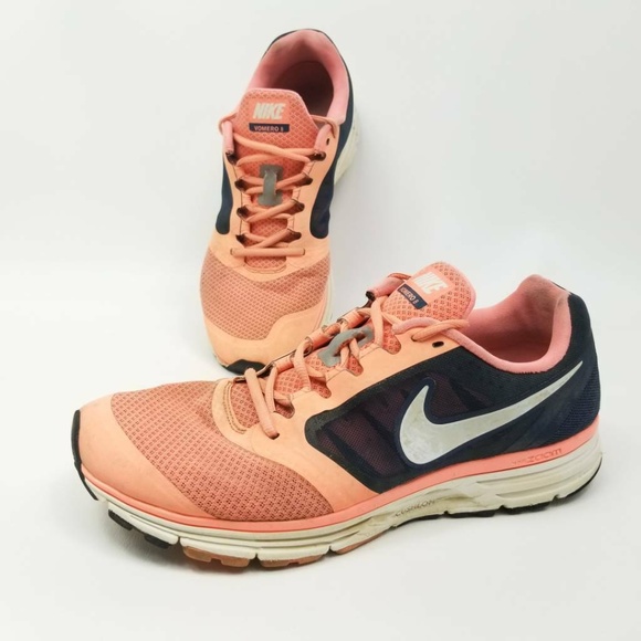 Nike Shoes - Nike Womens Vomero 8 Running Shoes Pink Sneaker